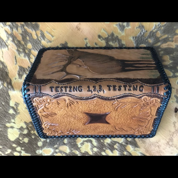 Testing 1, 2, 3, Testing.    Passport Wallet - Picture 3 of 4